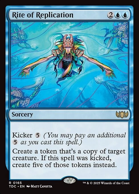 Rite of Replication 165 R Normal TDC MTG CASI NUEVO Foto 1 de 1