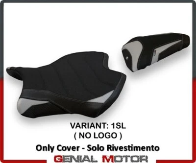 Rivestimento sella Helsinki 1 Ultragrip Argento (SL)T.I. YAMAHA R6 2017 > 2021 - Immagine 1 di 2