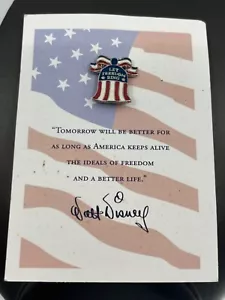Disney Store Pin 9/11 Remembrance Let Freedom Ring 2002 NEW - Picture 1 of 3