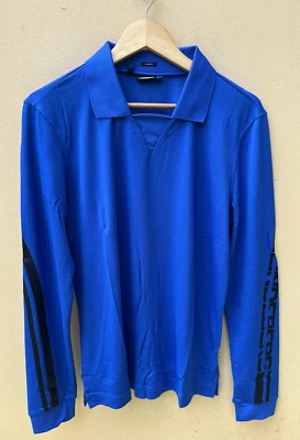 Polo J.Lindeberg Elias LS Slim Fit Lux Piqué - Talla M (Color: Azul) Foto 1 de 4