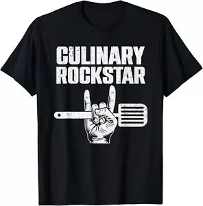 Funny Culinary Design For Men Women Chef Cook Culinary Lover Gift Unisex T-Shirt - Picture 1 of 4