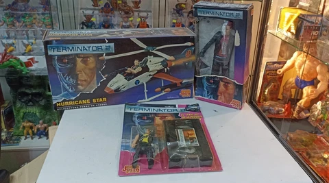 Terminator 2 by Jocsa Argentina not Kenner - Hurricane Star Helicopter VHS 10.5" Cover