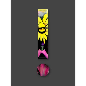 Symbol ! Exclamation Mark Point Bright Flower Graffiti Huge Art Poster Print - Bild 1 von 5