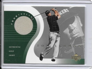 2001 Tom Lehman Jersey Golf Shirt UD Golf Card Austin Minnesota United States - Imagen 1 de 2