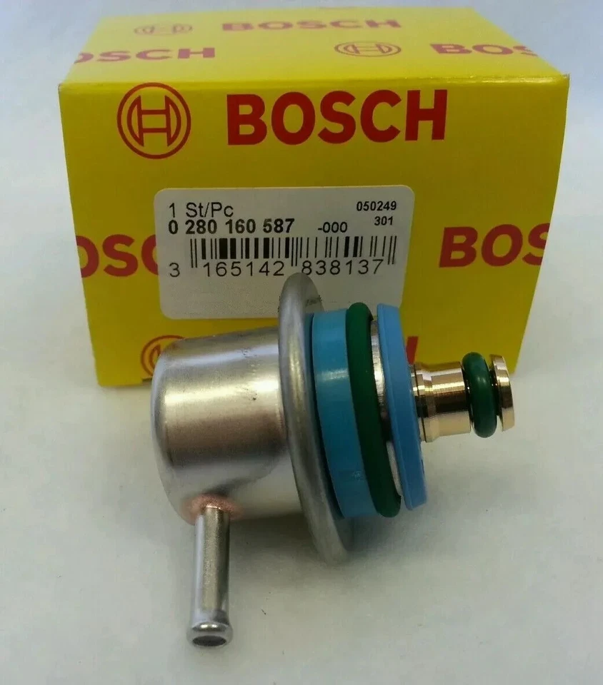 NEW Mercedes-Benz Fuel Injection Pressure Regulator - BOSCH - 0280160587 OEM MB - Image 1 of 2