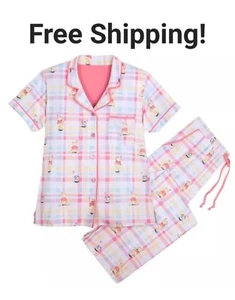 Disney Munki Munkie Slumber Collection Pajamas PJ's Pooh Sz Medium Soft Nwt 2pc - Picture 1 of 4