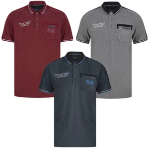 Camiseta polo para hombre disidente de algodón piqué camiseta con bolsillo en el pecho informal - Imagen 1 de 10