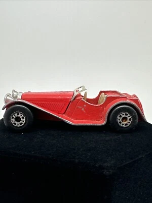 Matchbox Lesney Superfast SS 100 Jaguar Convertible Red Roadster - 1:50 VTG …17 - Image 1 of 4