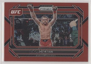 2023 Panini Prizm UFC Red Prizm /199 Matheus Nicolau #47