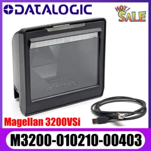 Datalogic Magellan 3200VSi Desktop Handsfree 2D Barcode Scanner with USB Cable - Picture 1 of 9