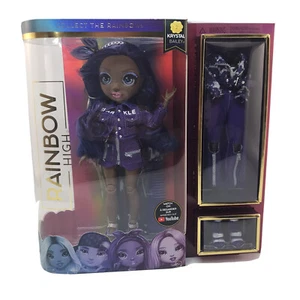 Rainbow High KRYSTAL BAILEY Wave 2 Fashion INDIGO PURPLE Doll BRAND NEW  - Picture 1 of 7