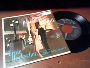 ERNIE HECKSCHER AT THE FAIRMONT DANCE ATOP NOB HILL 4 SONG EP 45 RPM RECORD - Picture 1 of 4