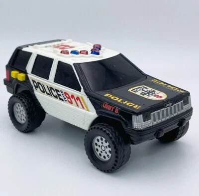 1996 Empire Buddy L Police Jeep Grand Cherokee 5.5” Battery Power Lights/Sounds - Image 1 of 4