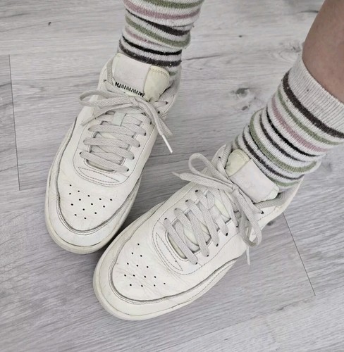 Sneakers sportive Nike Court Vintage Premium ""Pale Ivory"" preparazione tennis WMS 8