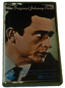 The Original Johnny Cash Mono Cassette Tape UK Import Rare Paper Labels Vg++ - Picture 1 of 7