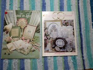 Wedding CrossStitch Pattern Booklets, Celebration of Marriage Sampler Keepsakes