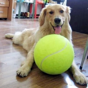 Pet Dog Toy Tennis Ball 9.5 Inch Oversize Giant Durable Pet Training - Picture 1 of 8