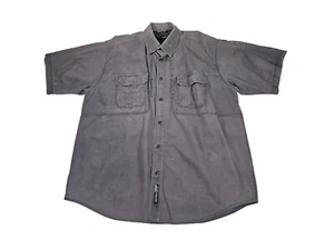 5.11 Tactical Vented Short Sleeve Button Up Multi Pocket Shirt Gray Men's XL - Picture 1 of 13