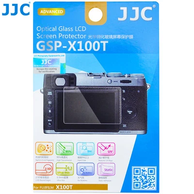 JJC 0.3mm Tempered Glass Screen Protector for FUJIFILM X100T X100F X-M1 X-A1 A2 - Image 1 of 4