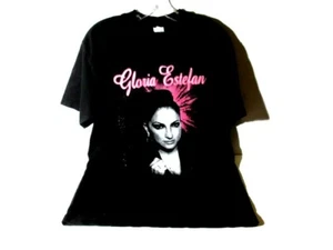Band T-Shirt Gloria Estefan 2014 Concert Tour Live Hollywood Bowl M Miami Conga - Picture 1 of 4