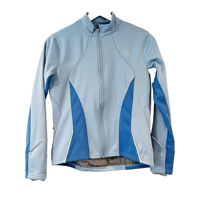 Pearl Izumi Blue Zip Front Cycling Jacket Medium Biking Outdoors  - Image 1 of 4