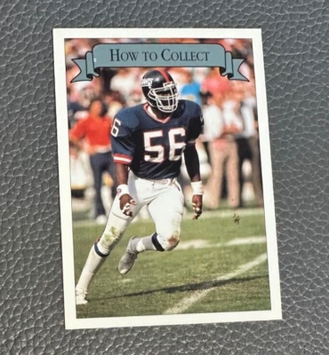LAWRENCE TAYLOR  GIANTS HOW TO COLLECT  1992 ULTIMATE TRADING CARD CO. #194 - Image 1 of 2