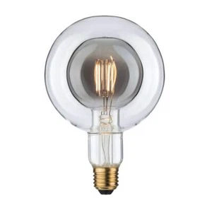 Paulmann LED Filamento Globe G125 Intra Forma Vetro Fumé 4W E27 Bianco Caldo - Foto 1 di 4