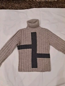 Wool Womens Unbranded Chunky Small Turtleneck - Picture 1 of 4