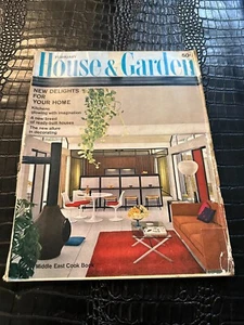 HOUSE BEAUTIFUL Magazine MAY 1963 - RETRO ADS -MID CENTURY MODERN - MCM - Picture 1 of 1