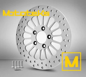 11.5 ROTOR TRASERO HARLEY CON PERNOS PARA MODELOS HARLEY DAVIDSON ACERO INOXIDABLE - Imagen 1 de 2