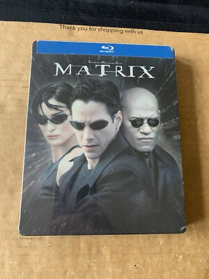 The Matrix (1999) Reg Free US Import BLU RAY Steelbook NEW & SEALED Keanu Reeves - Image 1 of 4