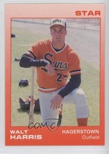 1988 Star Hagerstown Suns Walter Harris Walt Harris #9