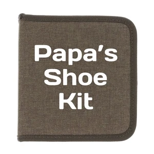 Kit de cuidado de limpieza de brillo de zapatos de viaje personalizado para hombre conjunto de regalo de esmalte de zapatos - Imagen 1 de 13