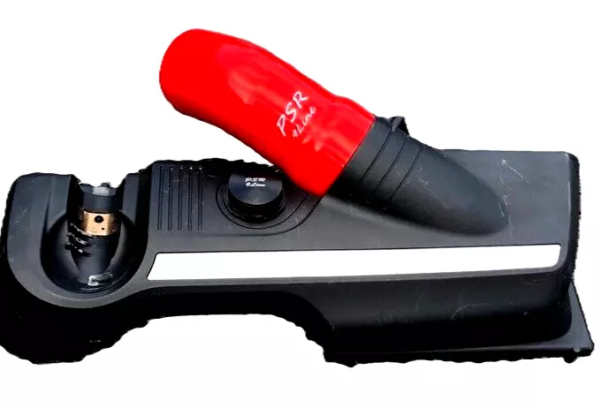 Enchufe de modificación de derivación resonador caja de aire Porsche 997 911 y tubo de inducción rojo - Imagen 1 de 4