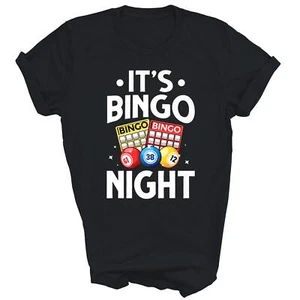 Bingo Player Bingo Night Lovers Casino Gambling Unisex Shirt Gift - Picture 1 of 5