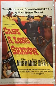 MOVIE POSTER ONE SHEET - USA - CAST A LONG SHADOW - 1959 - Picture 1 of 1