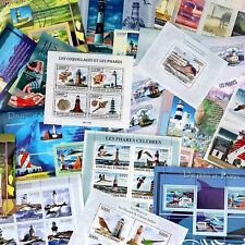 Stamp Collection Lighthouses 20+ Different Sets Topical Stamps MNH Sets