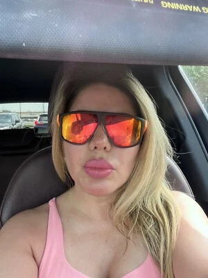 Gafas de sol para hombre PUMA PU0286S 004 negro naranja cuadrado rectangular 62 mm Foto 1 de 2