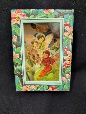    RARE/1984 1stED/FLOWER FAIRIES OF THE WOODLAND FOLD-OUT CHILDRENS BOOK IN BOX - Image 1 of 4