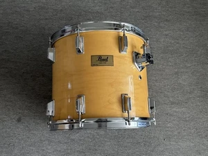 Pearl GX Maple 14x12 Inch Drum Tom Natural Lacquer 8-Tension Used - Picture 1 of 4