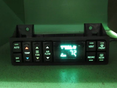 16214484 95-99 LESABRE 95-96 PARK AVE AC DIGITAL CLIMATE TEMP CONTROL REBUILT 27 - Image 1 of 4