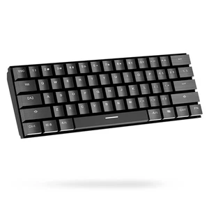 Metal Keycaps Mechanical Gaming Keyboard with Blue Switches, Support USB Blue... - Picture 1 of 7