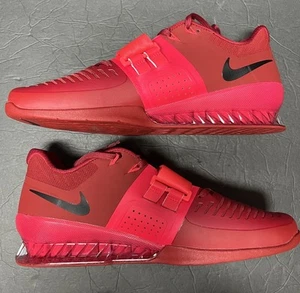 NIKE ROMALEOS 3 ‘SIREN RED’ MENS WEIGHTLIFTING SHOES Sz 14  NIB - Picture 1 of 15
