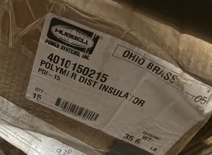 HUBBELL Polymer Dist. Isolator PDI-15 JPS0612 #A135 - Bild 1 von 3