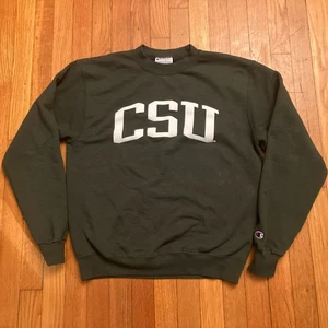 Champion CSU Colorado State University Rams Crewneck Sweatshirt Grün Gr. M - Bild 1 von 4