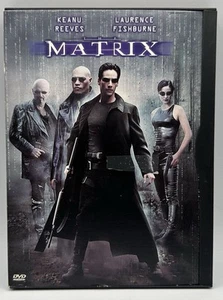 The Matrix DVD Widescreen Keanu Reeves Laurence Fishburne Hugo Weaving 1999 - Picture 1 of 3