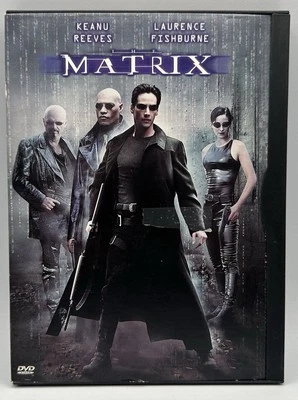 The Matrix DVD Widescreen Keanu Reeves Laurence Fishburne Hugo Weaving 1999 - Image 1 of 3