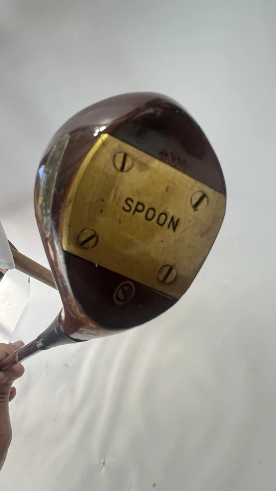 CAPITOL Wilson Spoon Golf Club Early Steel Shaft w/ Wood Coating - Image 1 of 4