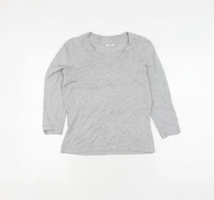 Precis Petite Women's Grey 3/4 Sleeve Top XS - Picture 1 of 12