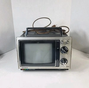Vintage Sony Trinitron Color Television KV-8000 TV 1970s Works Heavy - Picture 1 of 20